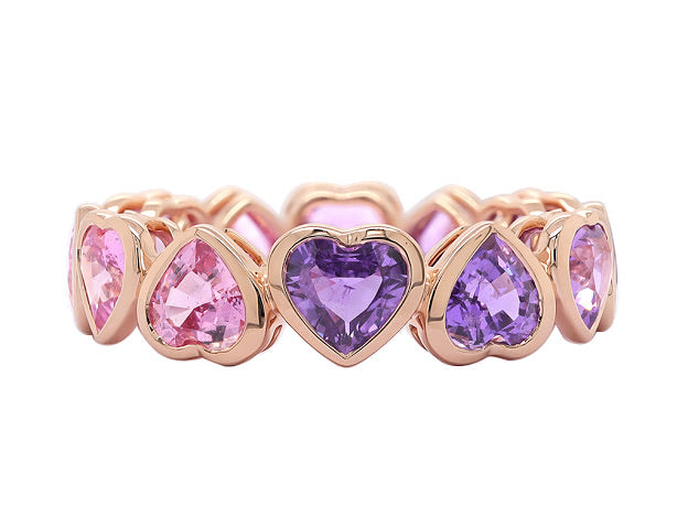 Sapphire Happy Heart Band 3