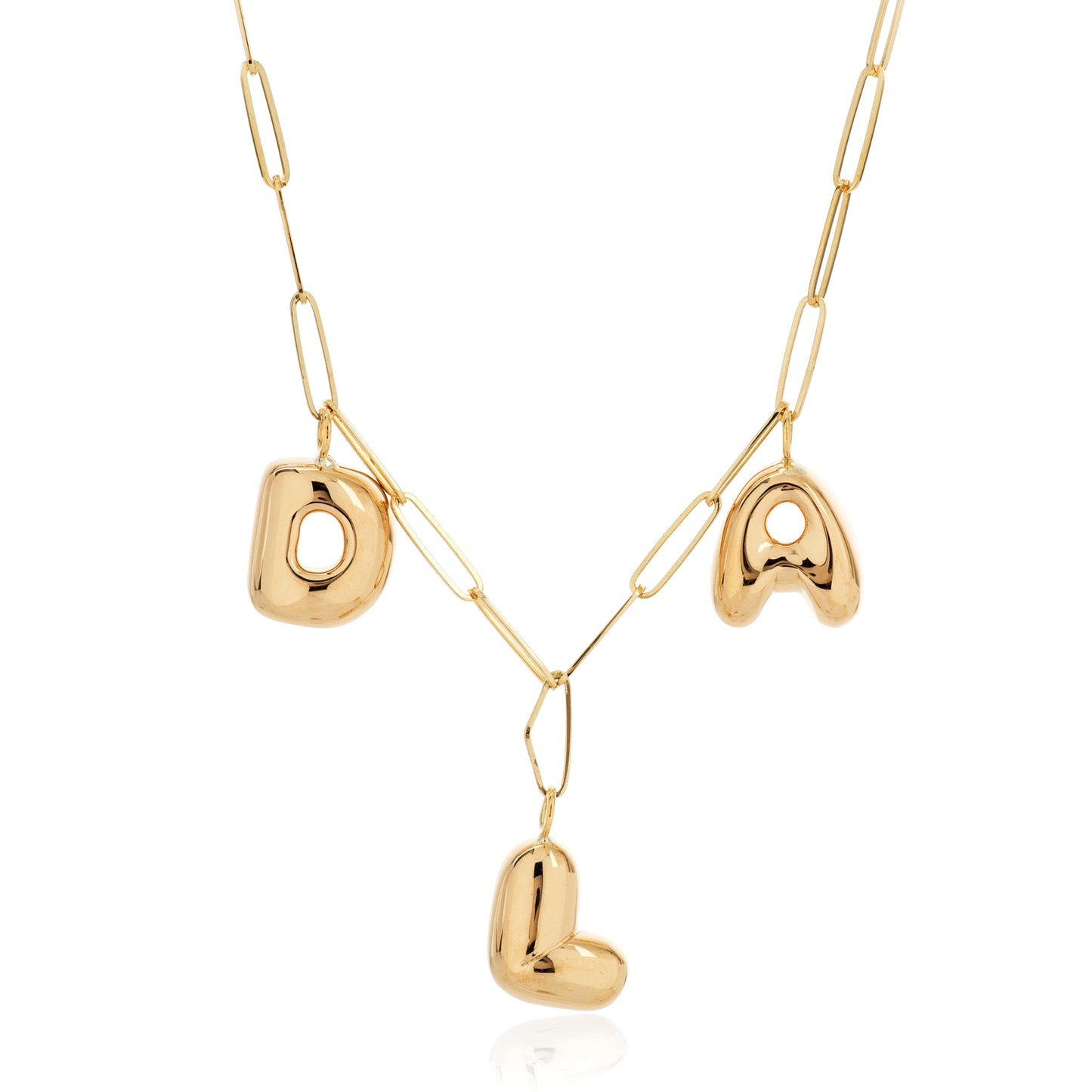 Large Bubble Charm Necklace