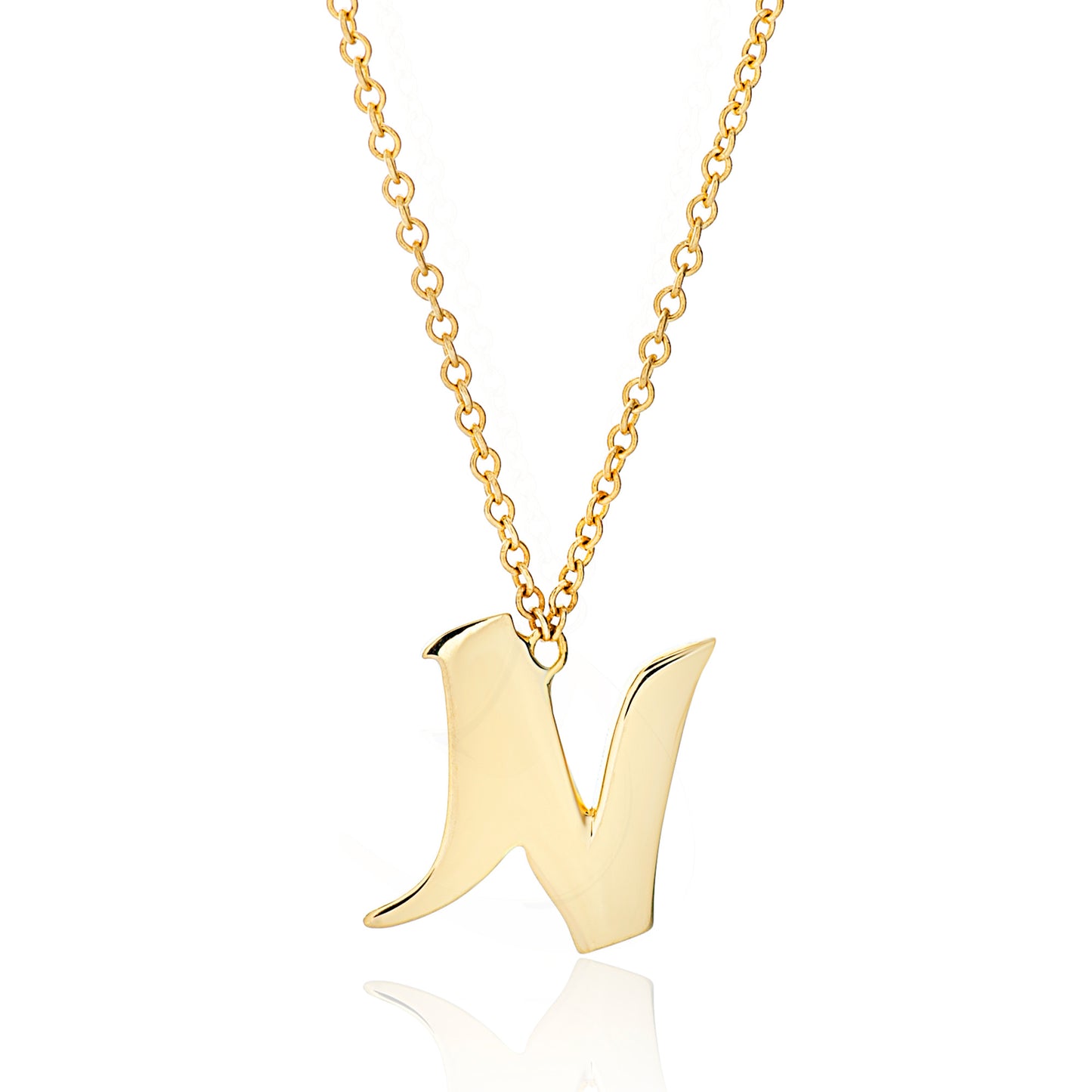 Graffiti Letter Necklace