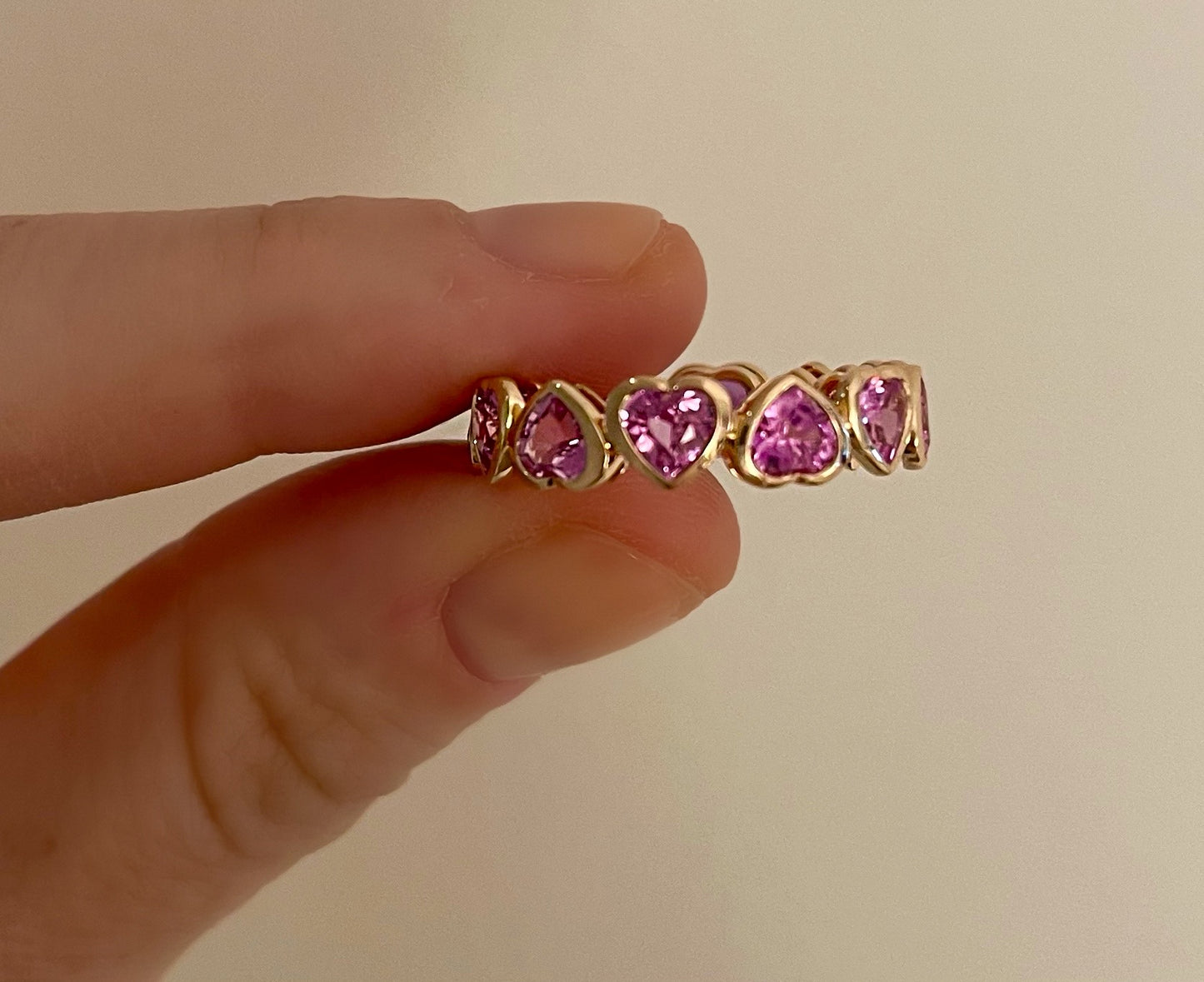 Sapphire Happy Heart Band 9