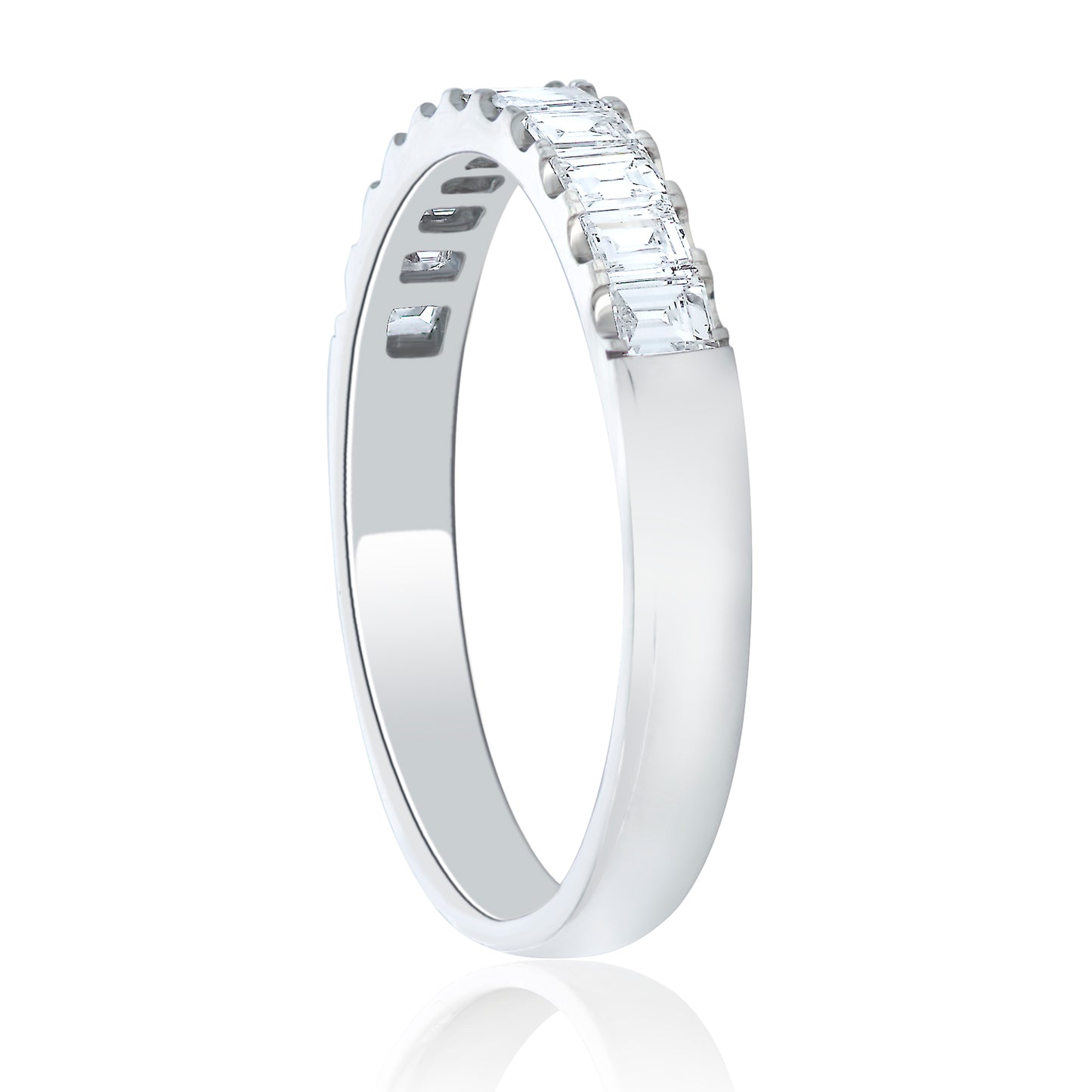 Halfway Diamond Baguette Band 2