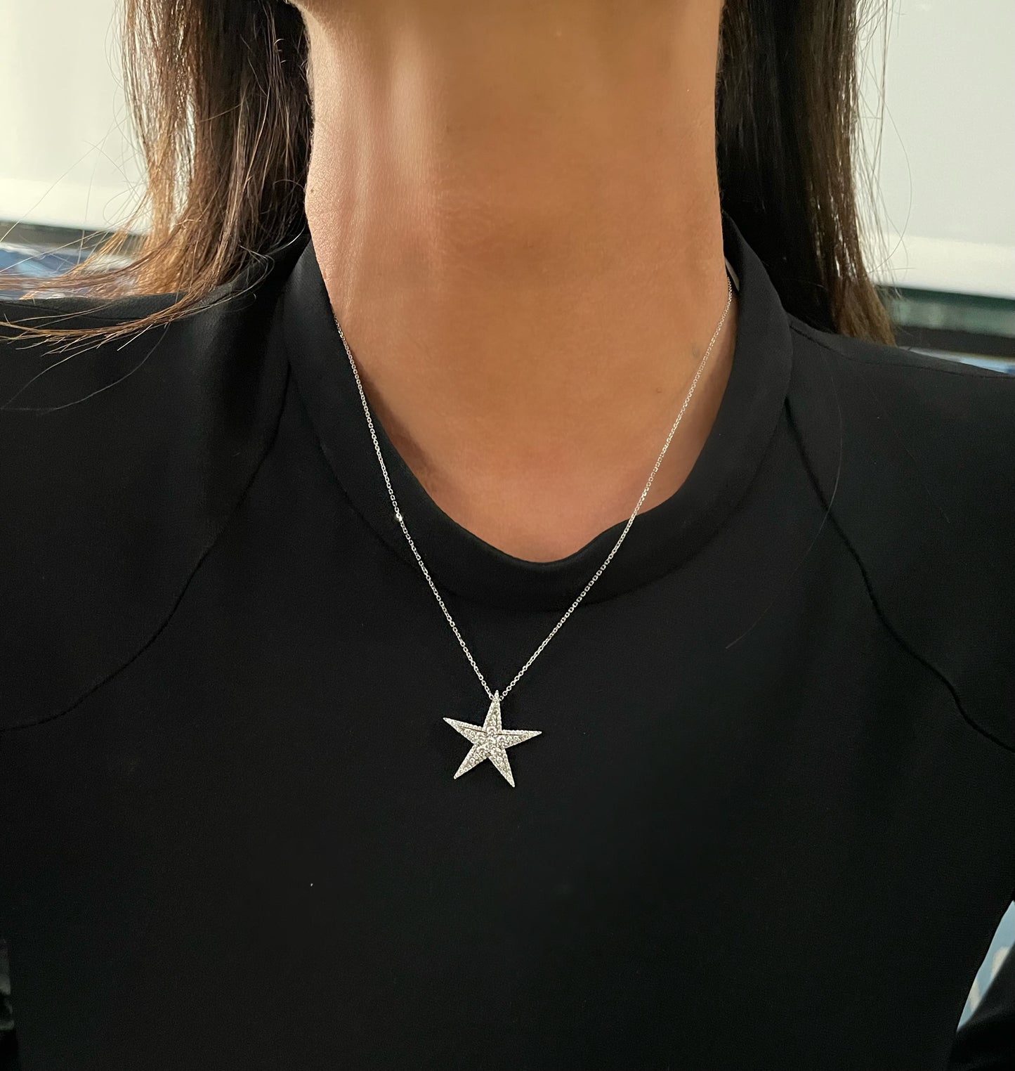 Diamond Bright Star Pendant 3