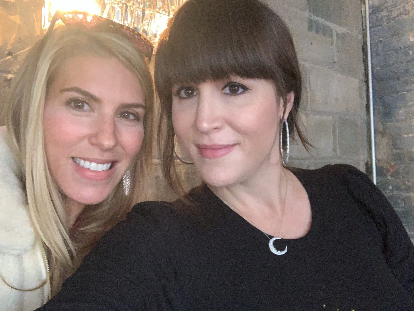 Extra Large Diamond Hoops 2