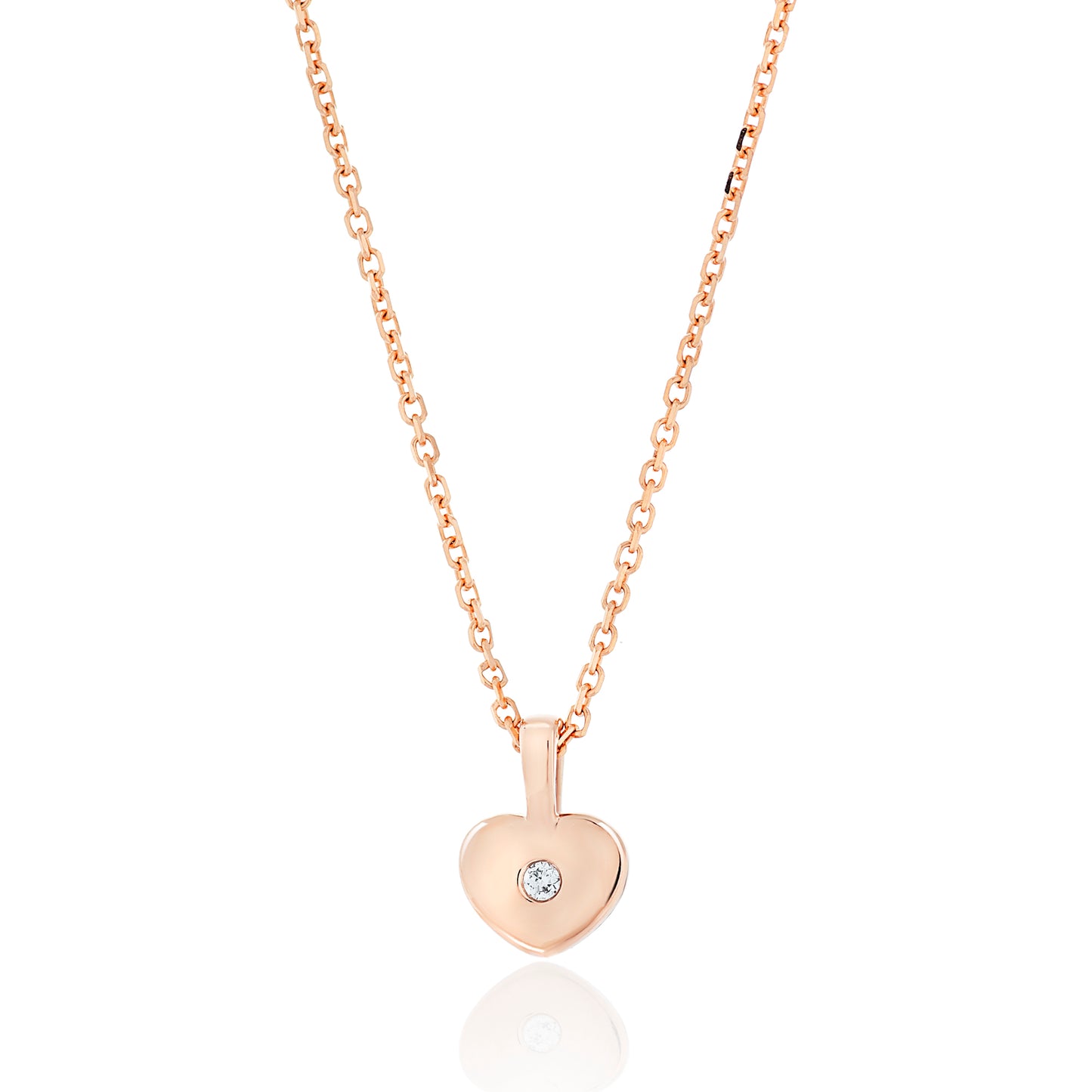 Child Diamond Heart Pendant