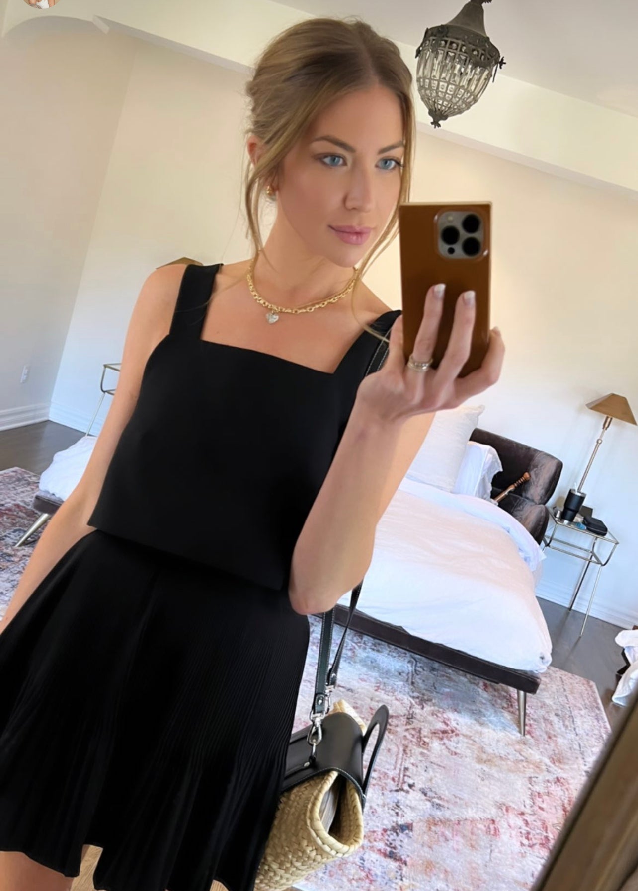 Baby NYC Cobblestone Heart Pendant 6