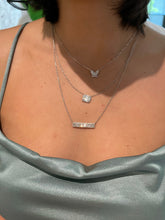 Load image into Gallery viewer, Petite Diamond Butterfly Pendant 4