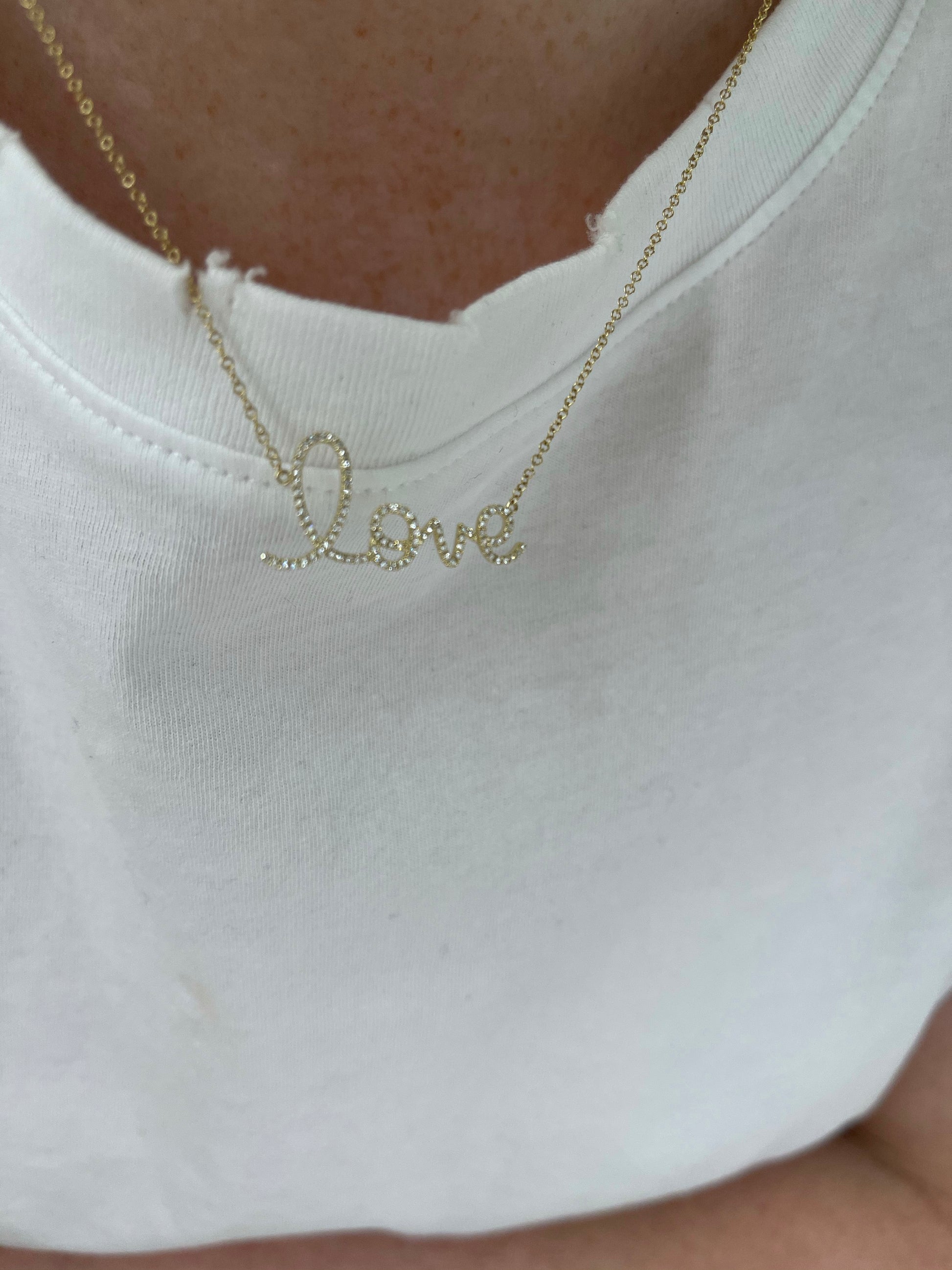 Love Diamond Necklace 3