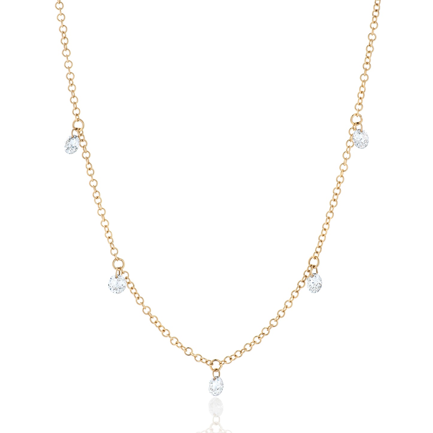 Diamond Dangle Necklace