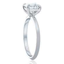 Load image into Gallery viewer, Emerald Cut Engagement Ring 2