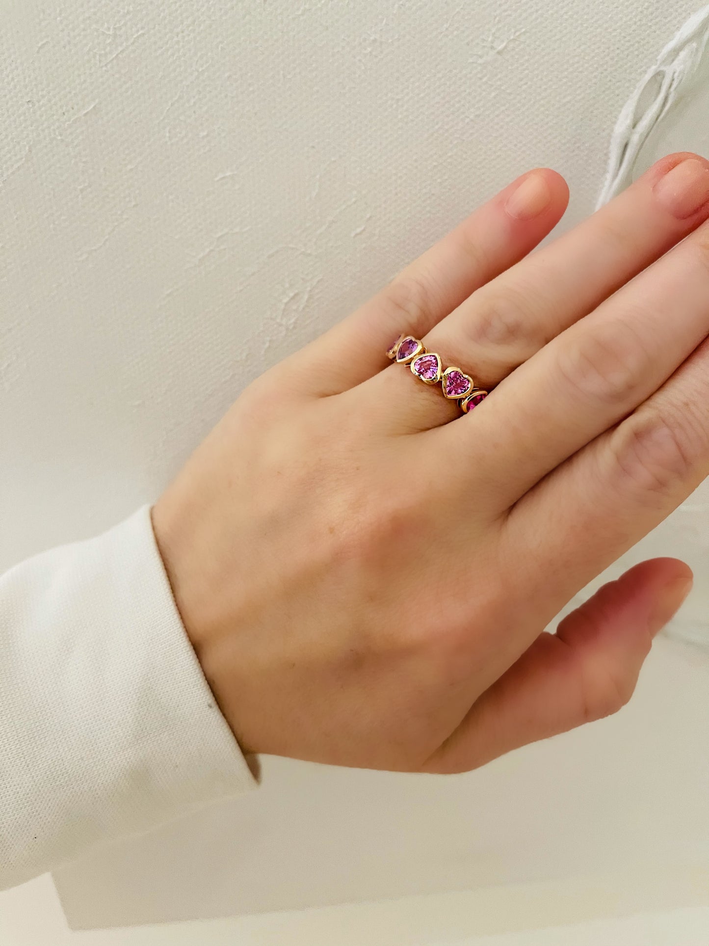 Sapphire Happy Heart Band 10