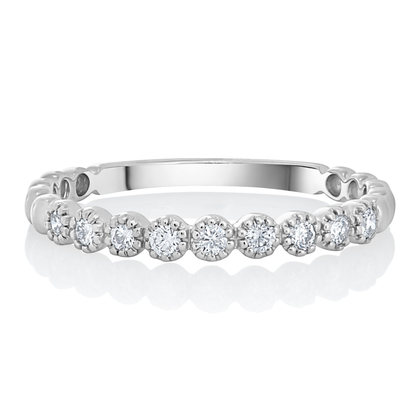 Dainty 2 Diamond Band