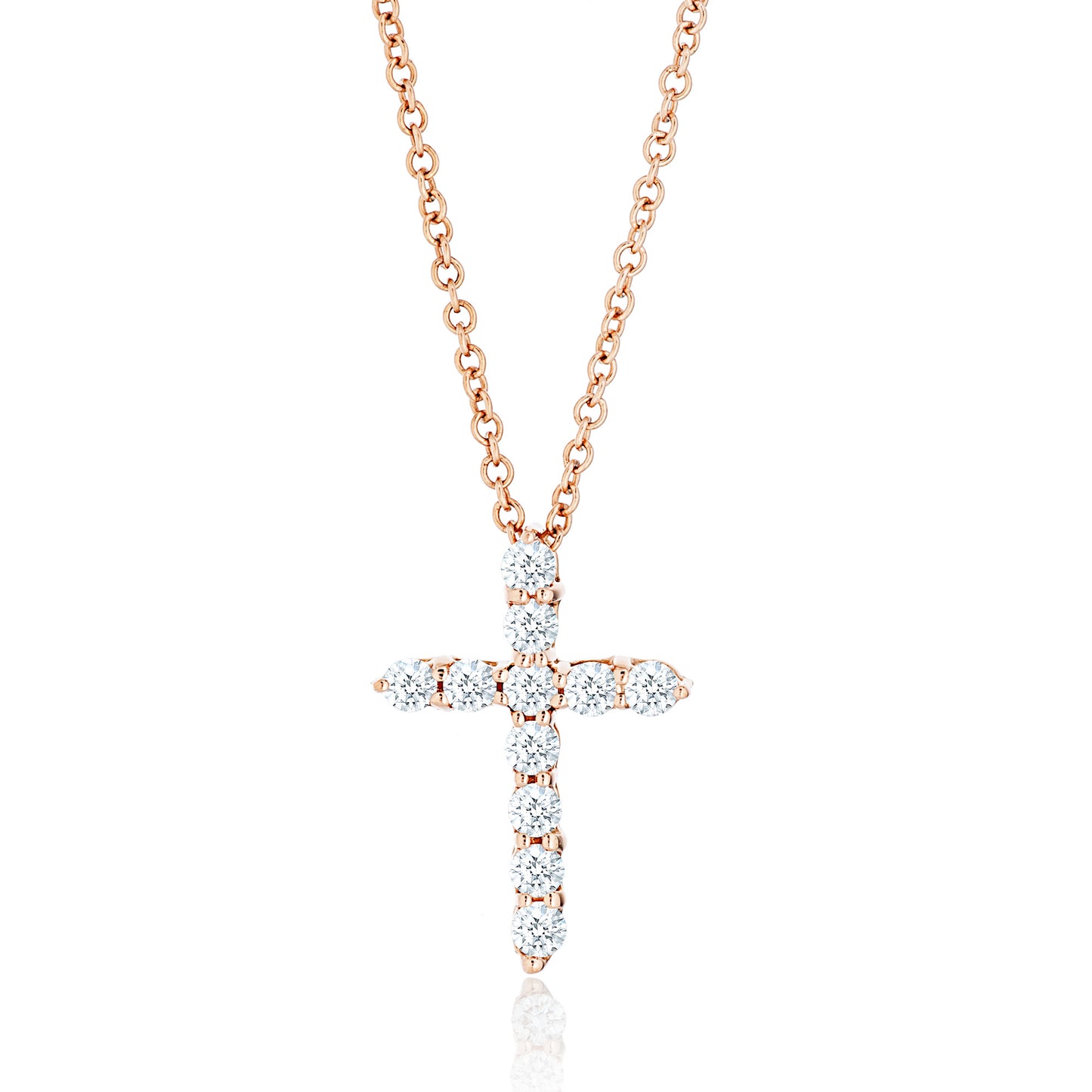 Small Diamond Cross Pendant