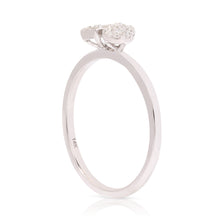 Load image into Gallery viewer, Petite Pave Diamond Toi Et Moi Ring - Two