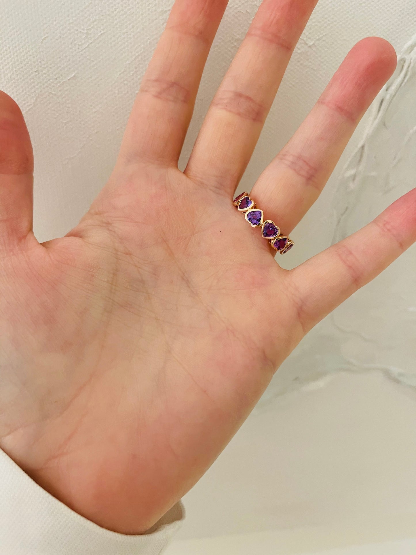 Sapphire Happy Heart Band 8