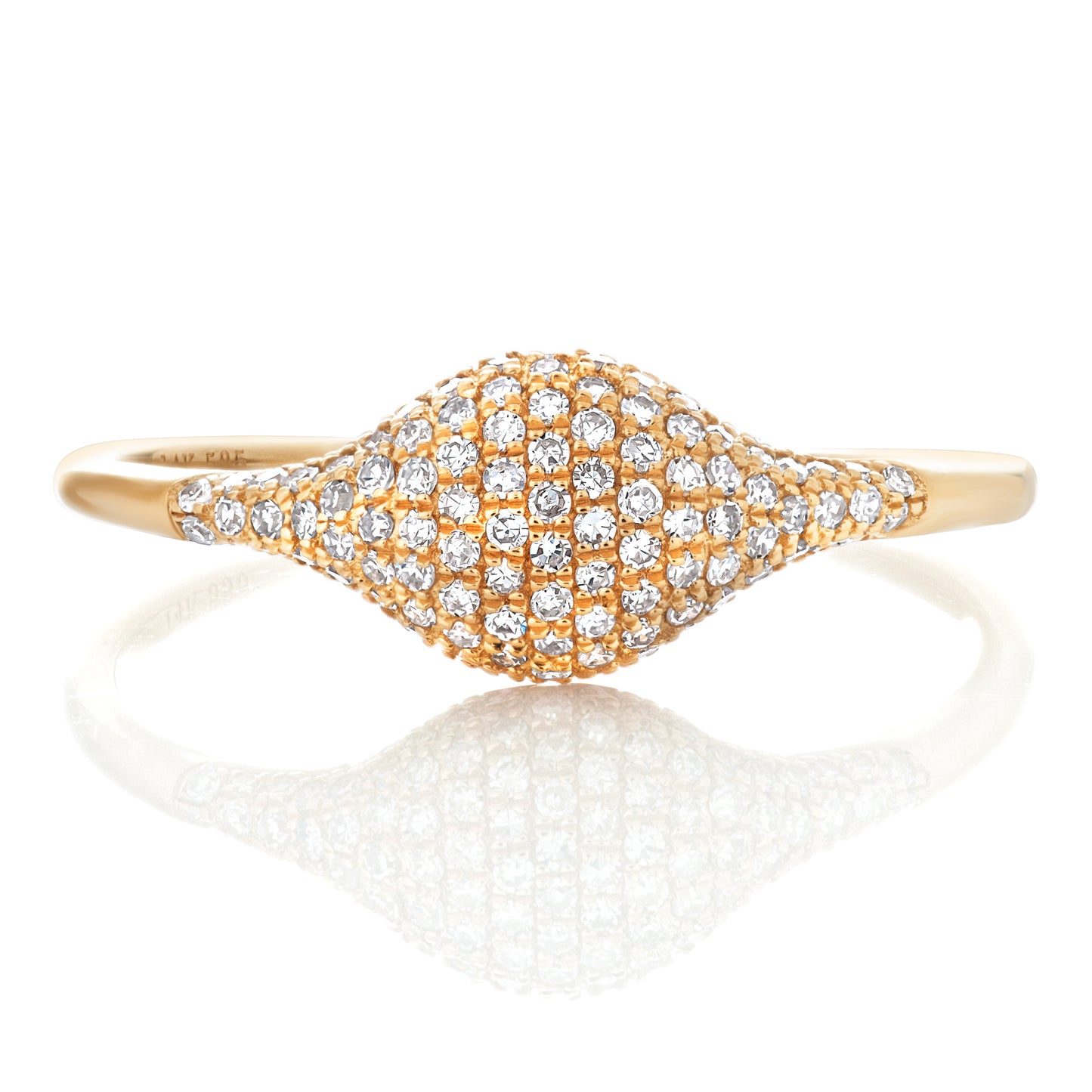 Pave Diamond Ring