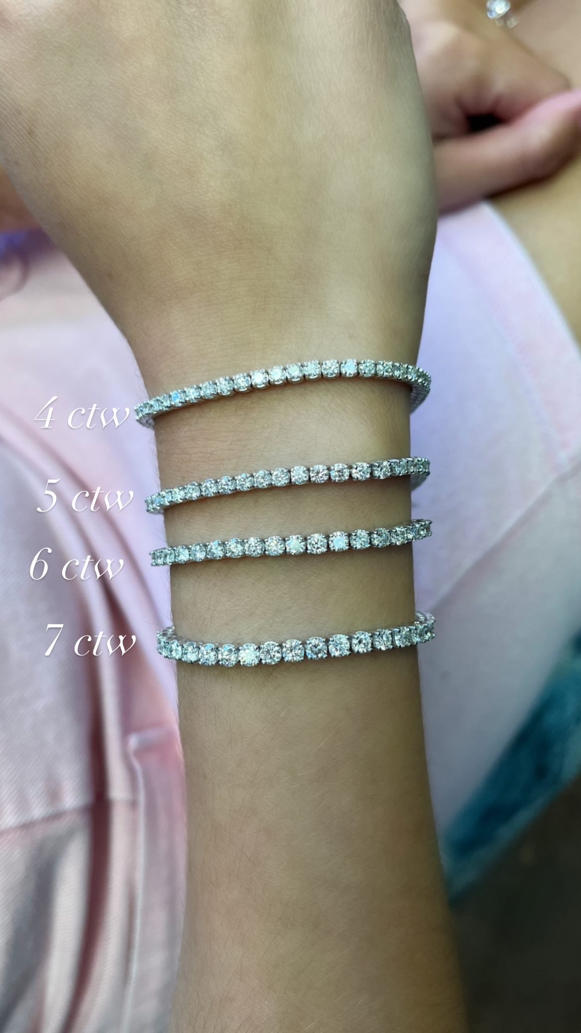 Classic Diamond Tennis Bracelet 5