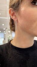 Load image into Gallery viewer, Diamond Hoop Earrings 5