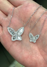 Load image into Gallery viewer, Jumbo Size Diamond Butterfly Pendant - Sizes