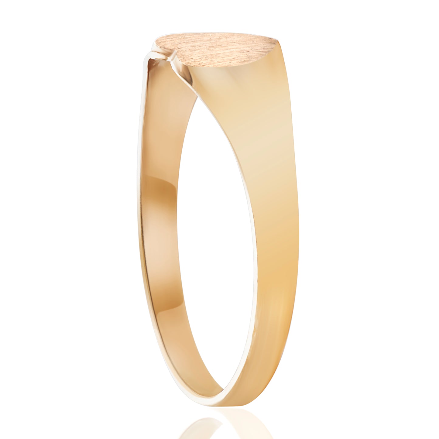 Child Signet Heart Ring 2