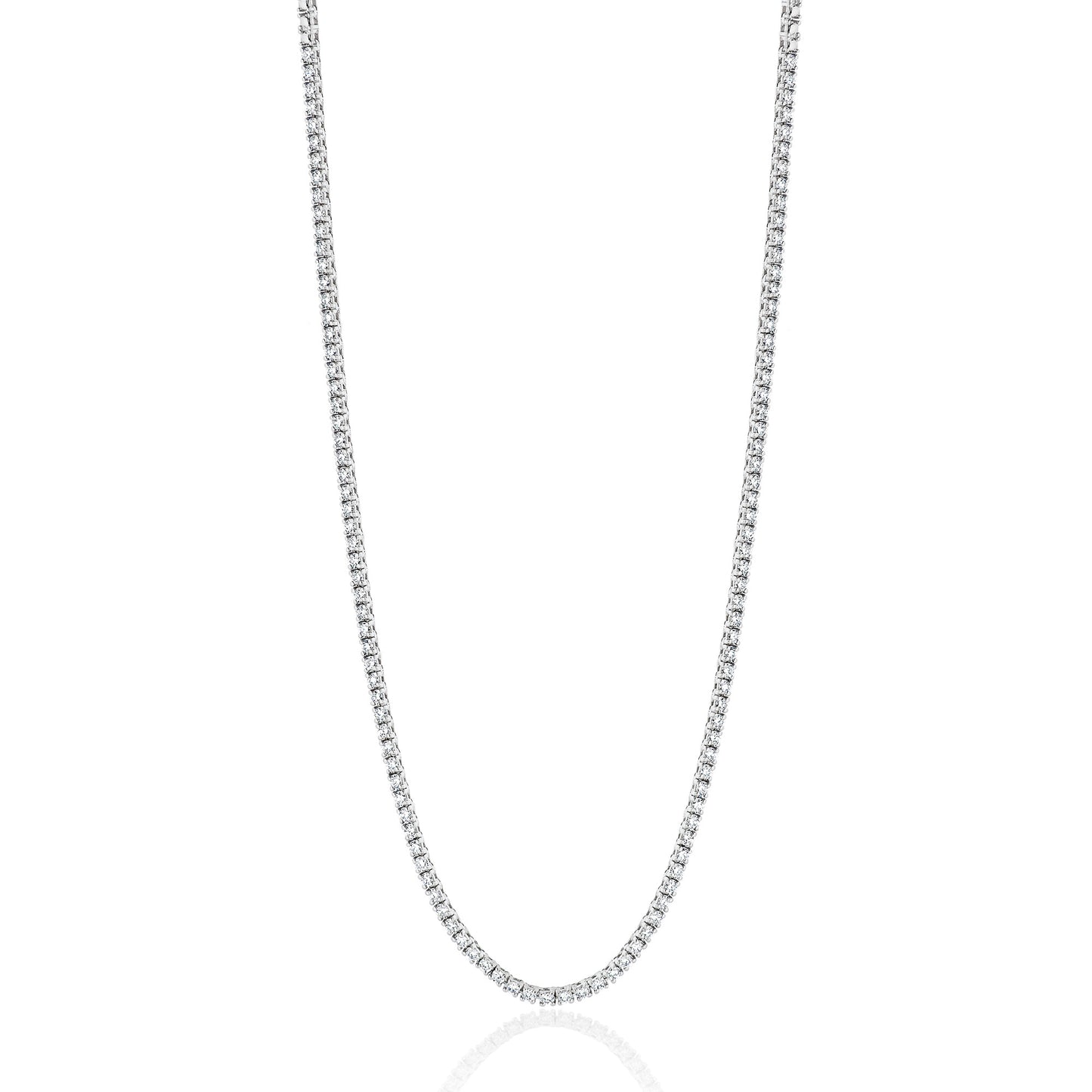 Halfway Diamond "Luxe" Tennis Necklace