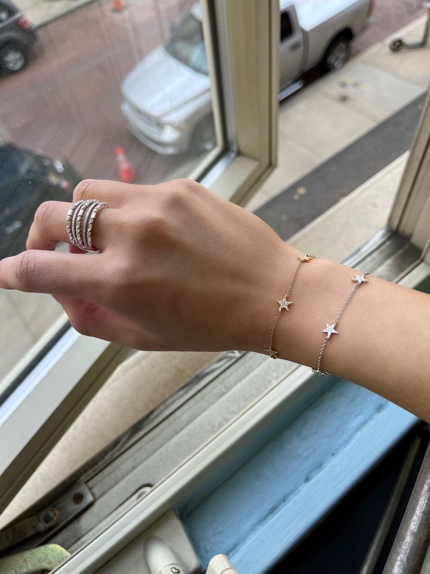 Diamond Star Bracelet