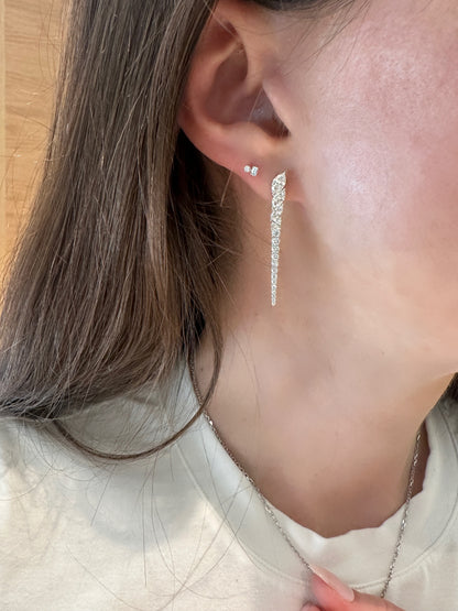 Diamond Dagger Earrings