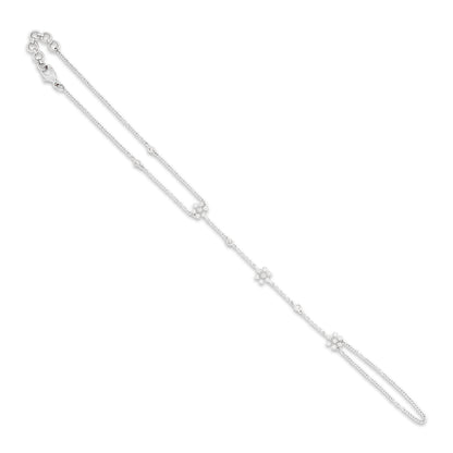 Diamond Flower Hand Chain Bracelet