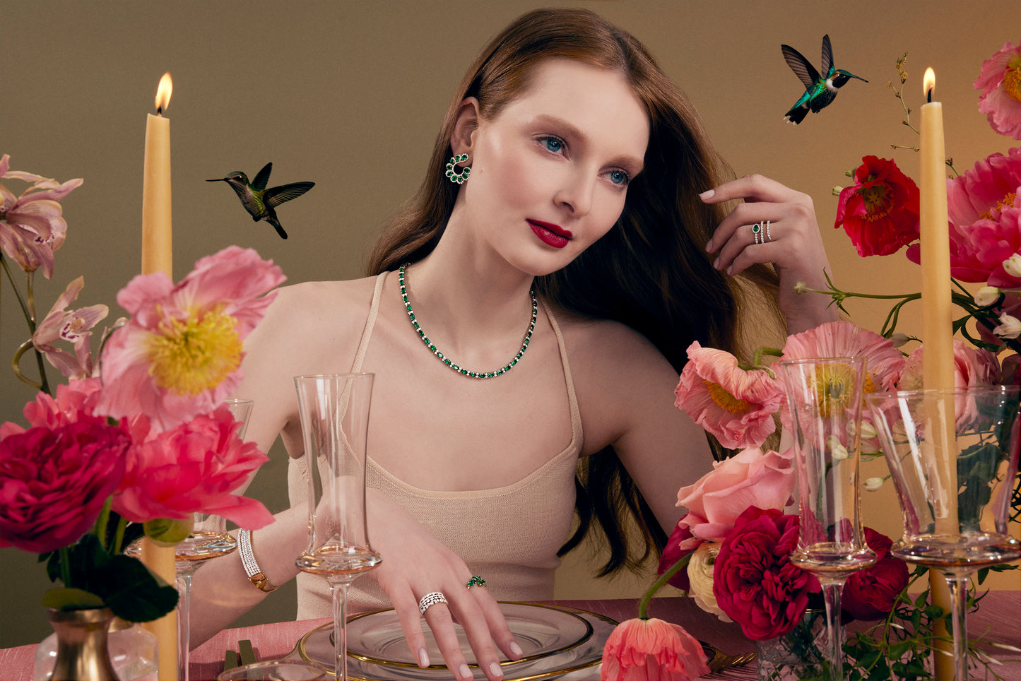 Petite Mixed Cut Diamond Band