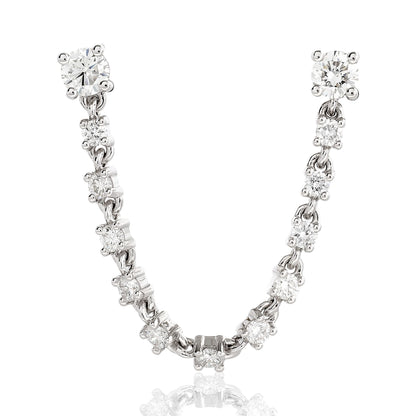 The Nikki Diamond Ear Chain