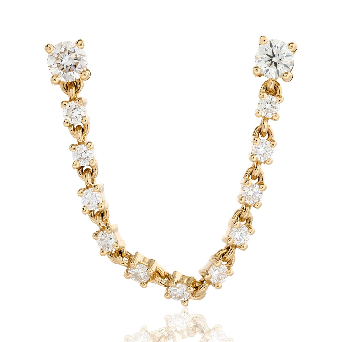 The Nikki Diamond Ear Chain