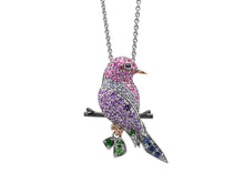 Load image into Gallery viewer, Multi Colored Red Factor Canary Pendant