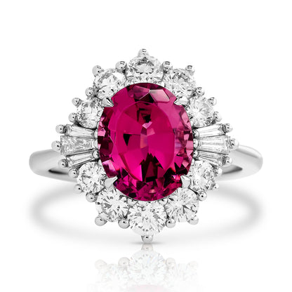 In Bloom Tourmaline and Diamond Ring