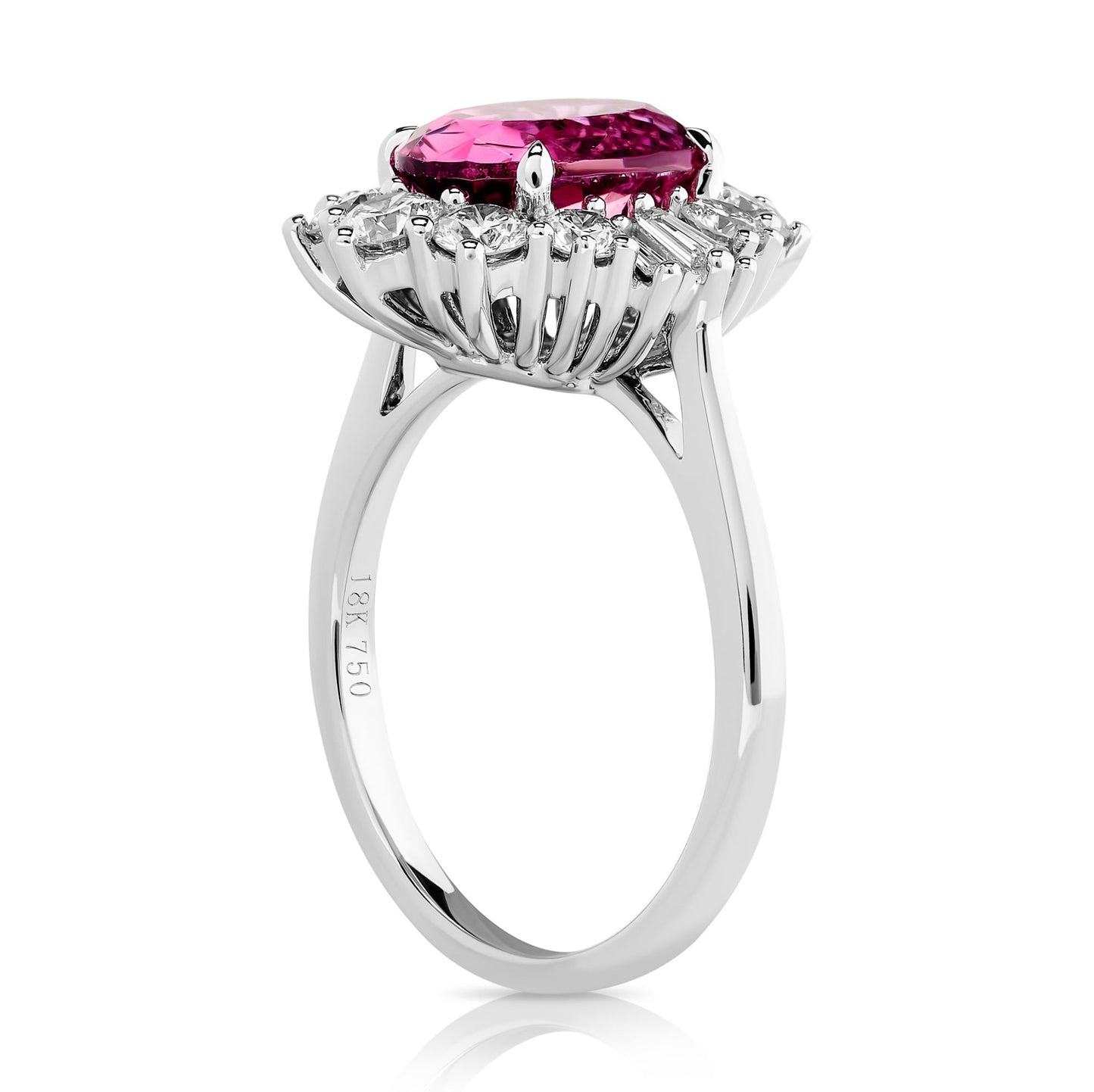 In Bloom Tourmaline and Diamond Ring