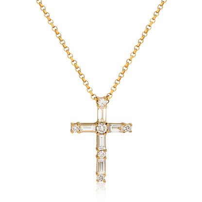 Diamond Cross Pendant