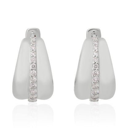 Graduated Huggie Hoop Earrings