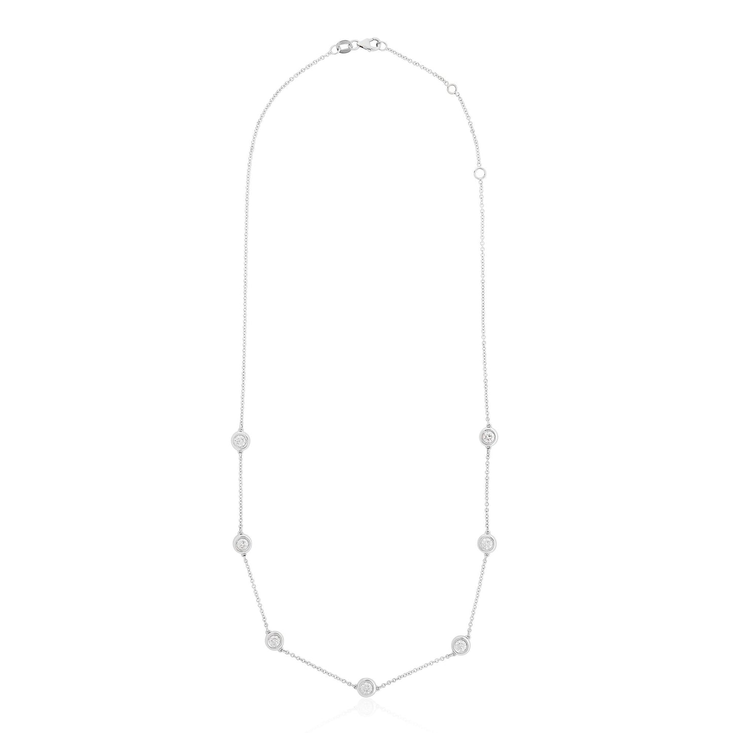 Diamond By The Yard Necklace