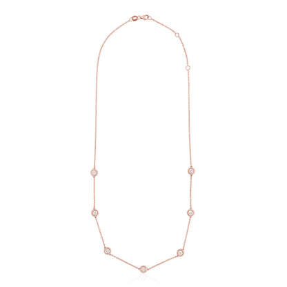 Diamond By The Yard Necklace
