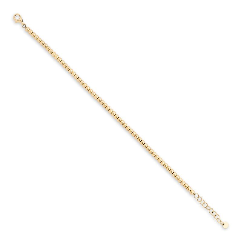 Yellow Gold Ball Bead Bracelet