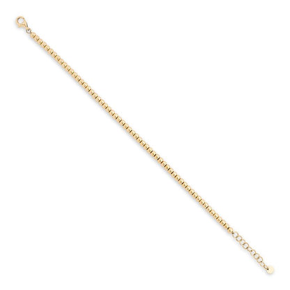 Yellow Gold Ball Bead Bracelet