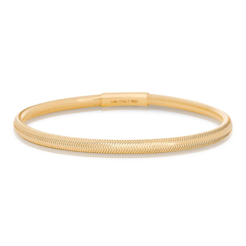 Yellow Gold Stretch Bracelet