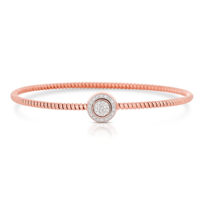 Tubogas Diamond Circle Bangle