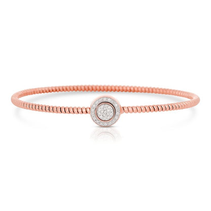 Tubogas Diamond Circle Bangle