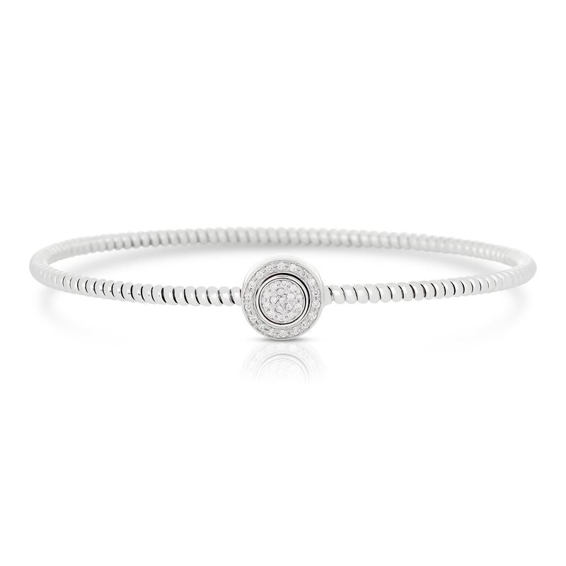 Tubogas Diamond Circle Bangle