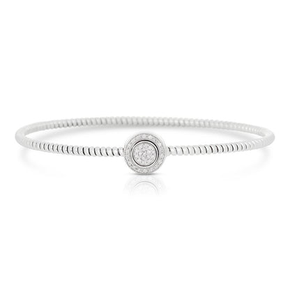 Tubogas Diamond Circle Bangle