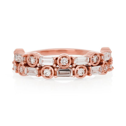 The Nikki Diamond Pinky Ring