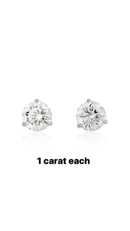 Lab Grown Diamond Studs-IGI Certified