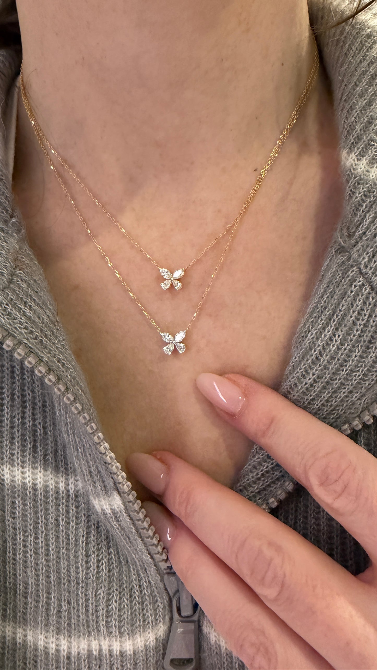 The Diamond Darling Butterfly Pendant