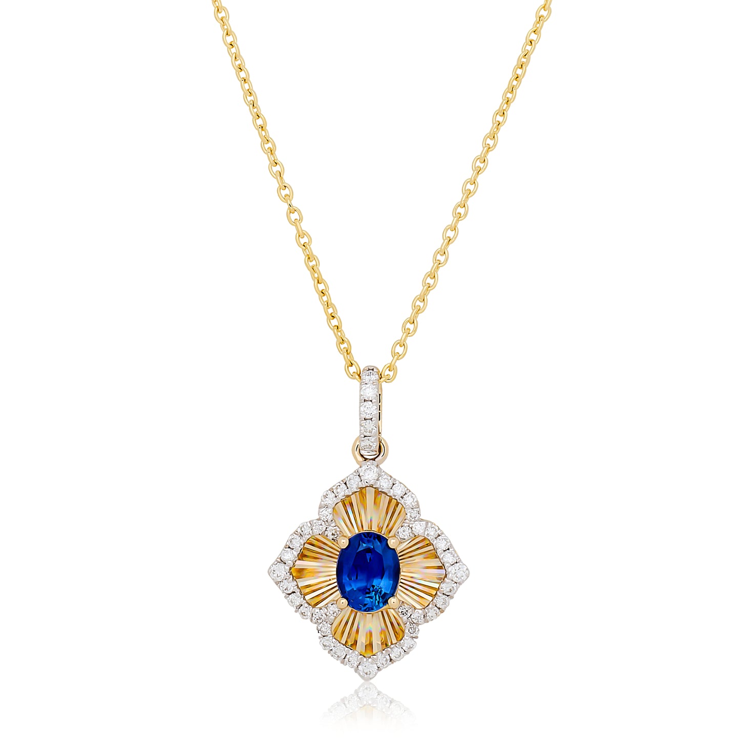 Sapphire and Diamond Dreams Pendant