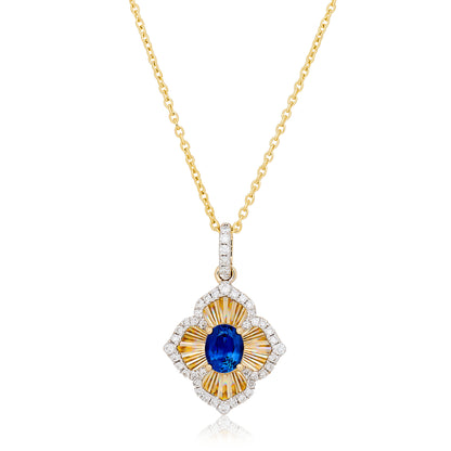Sapphire and Diamond Dreams Pendant