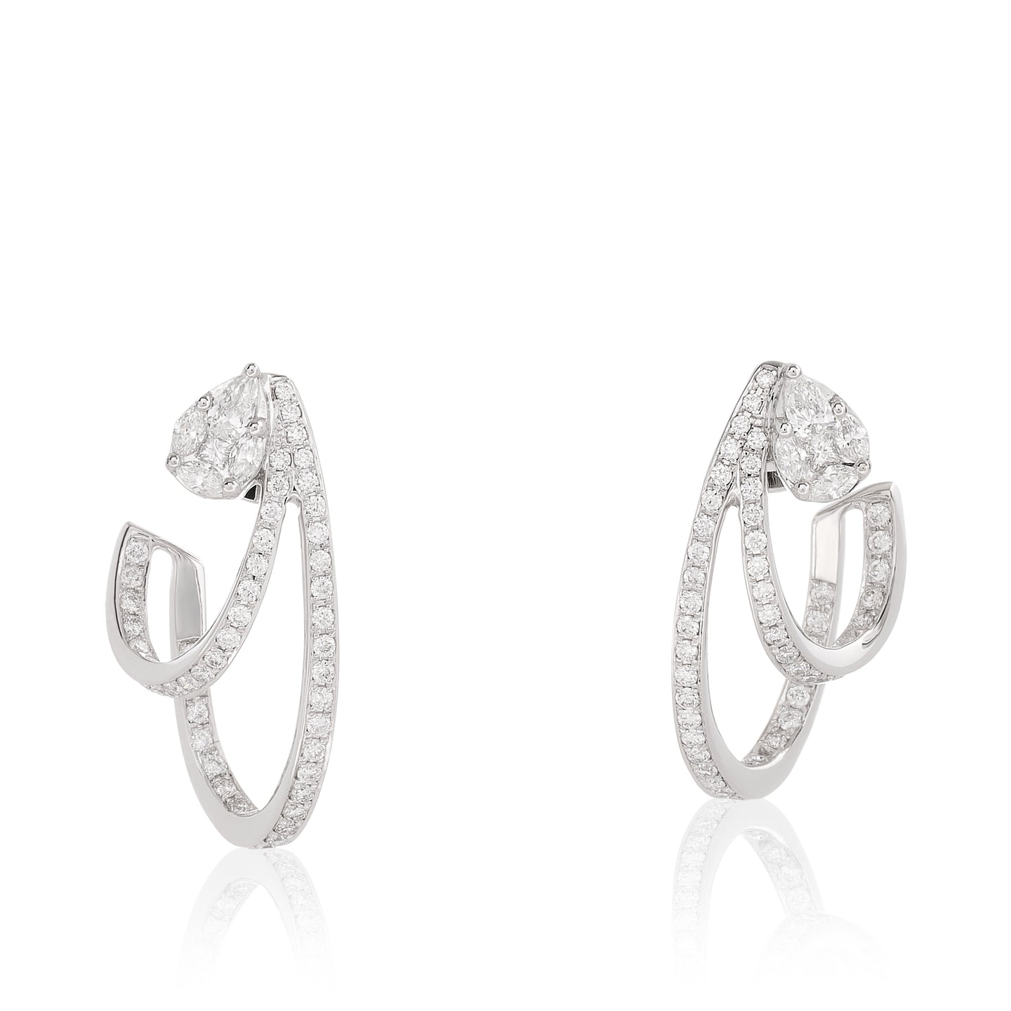 Twin Hoop Earrings | Caitlyn Minimalist